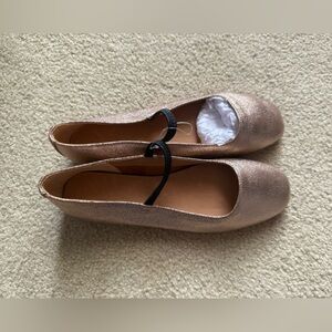 Madewell - Greta Ballet Flats, Rose Gold